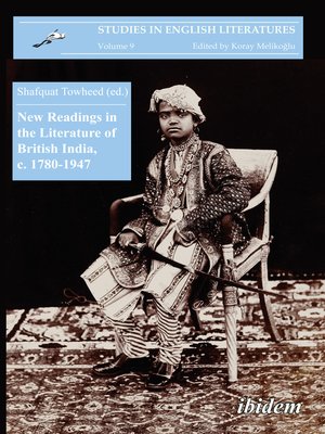 cover image of New Readings in the Literature of British India, c. 1780-1947